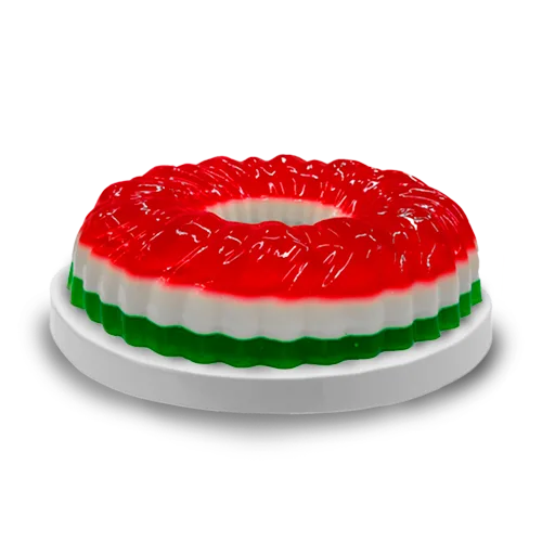 Gelatina Tricolor Rosca