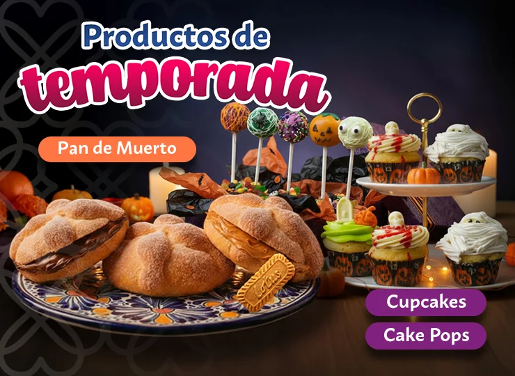Pan de muerto Lotus